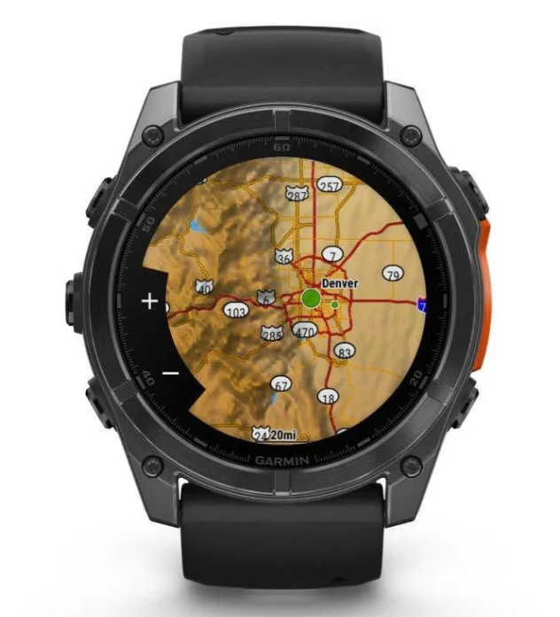Garmin Fenix 8 51mm AMOLED Slate Gray Steel/Black Band - 2