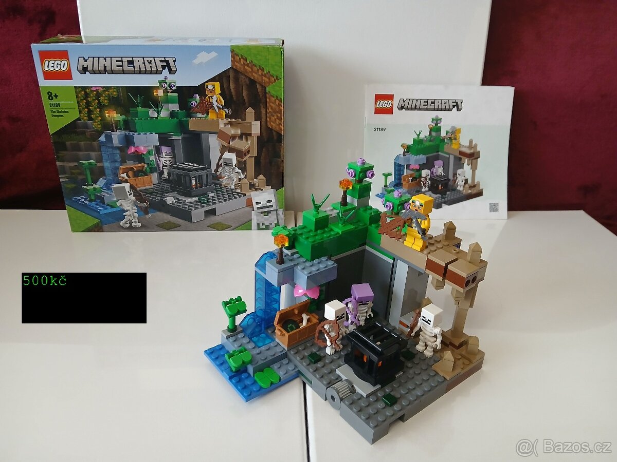 Lego Minecraft 21153,166,171,172,178,180,189 ceny dle fotek - 2