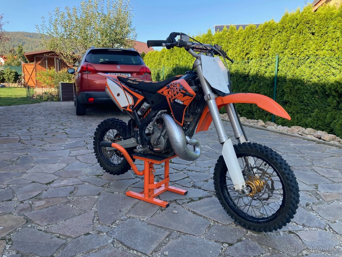 Prodám dvoutaktní motorku 2013 KTM 65 SX. - 2