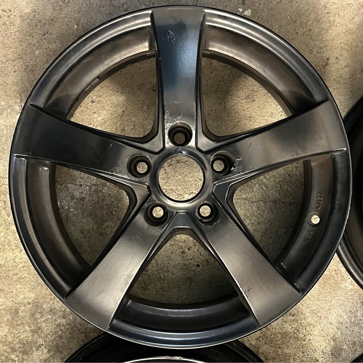 Alu disky Dezent, 5x112, R16, černé - 2