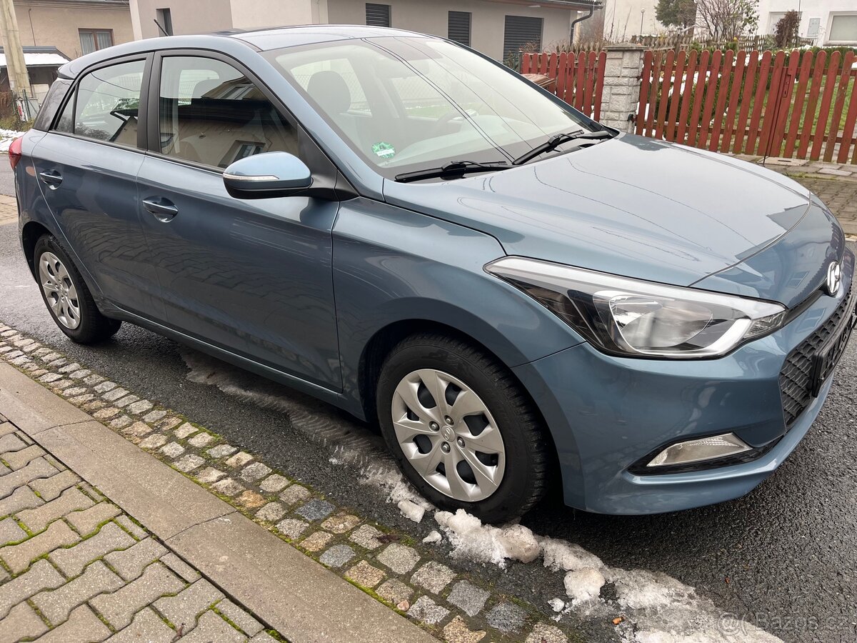 Hyundai i20 1.2i 55kw 2016. Výborný stav - 2