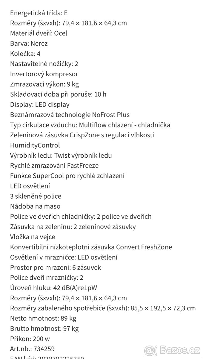 Lednice Gorenje NRM8182MX - 2