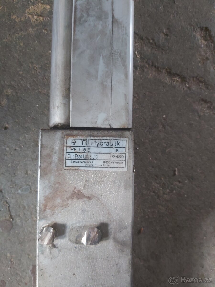 Hydraulická pístnice zvedání střechy návěsu - 2