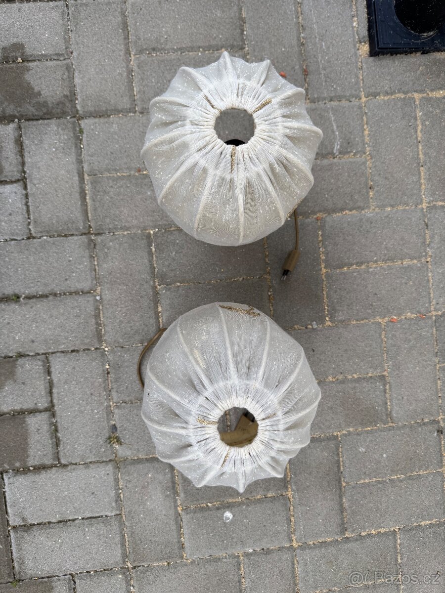 Pár retro stolních lampiček - 2