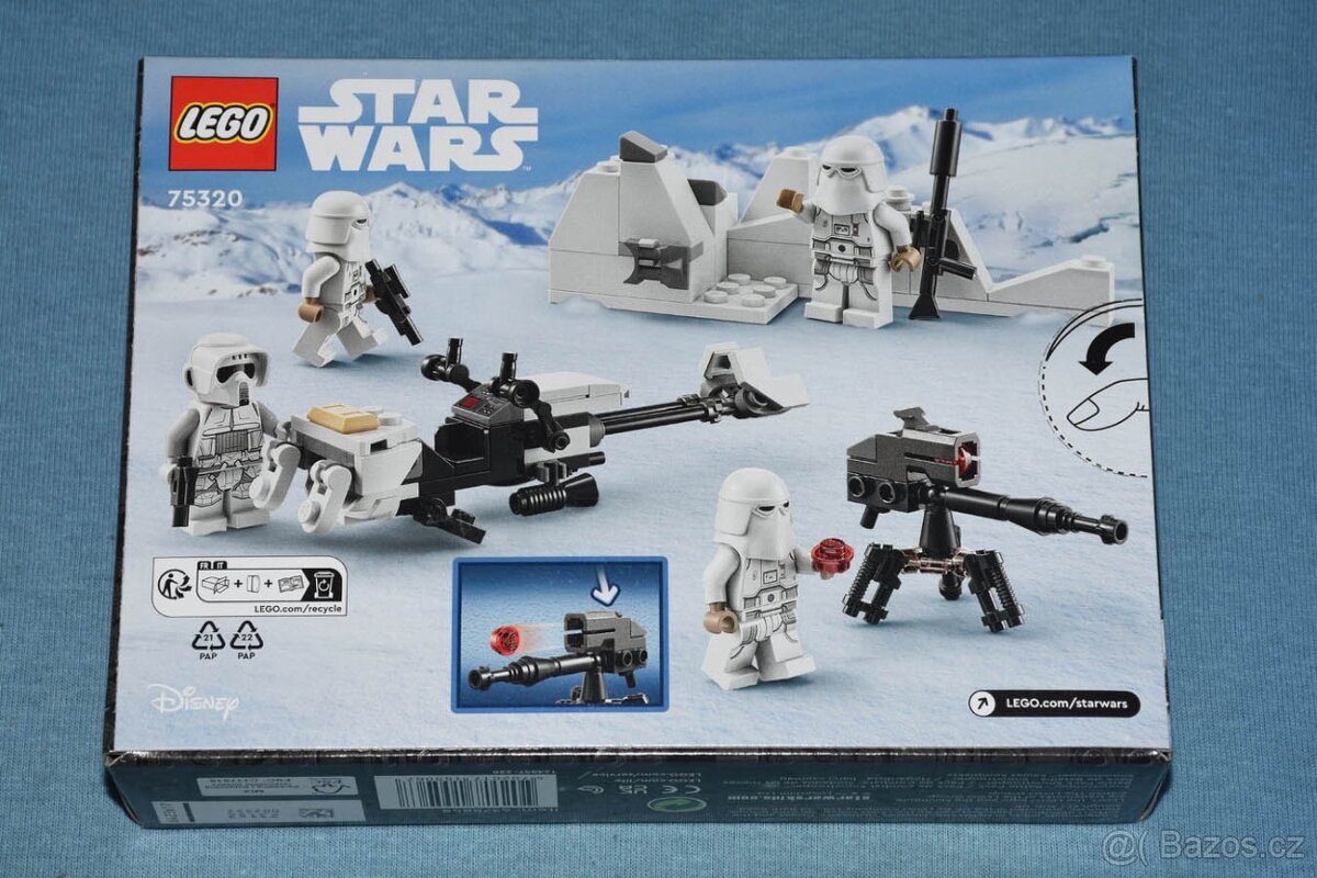 Lego 75320 - Bitevní Balíček Snowtrooperů - 2