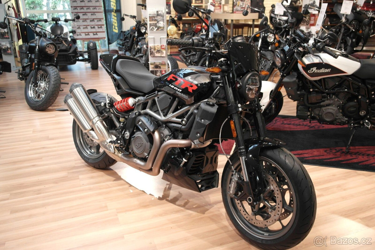 Indian FTR1200 - originální výfuk - 2