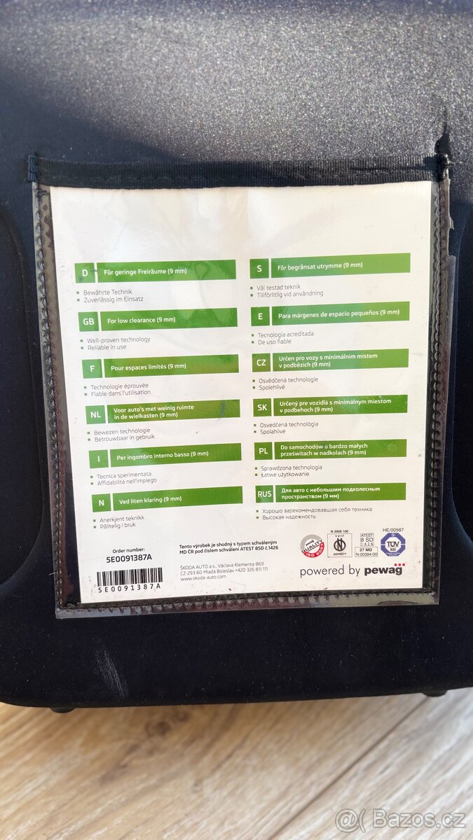 Sněhové řetězy orig. Škoda - nepoužité - 2