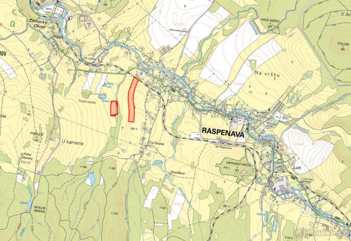 Zemědělská půda, prodej, Raspenava, Liberec - 2