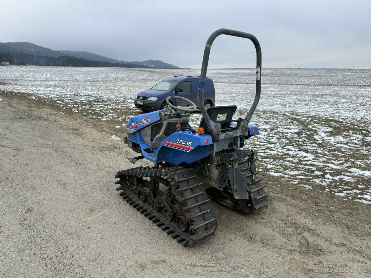 JAPONSKÝ MALOTRAKTOR ISEKI TPC15 - 2
