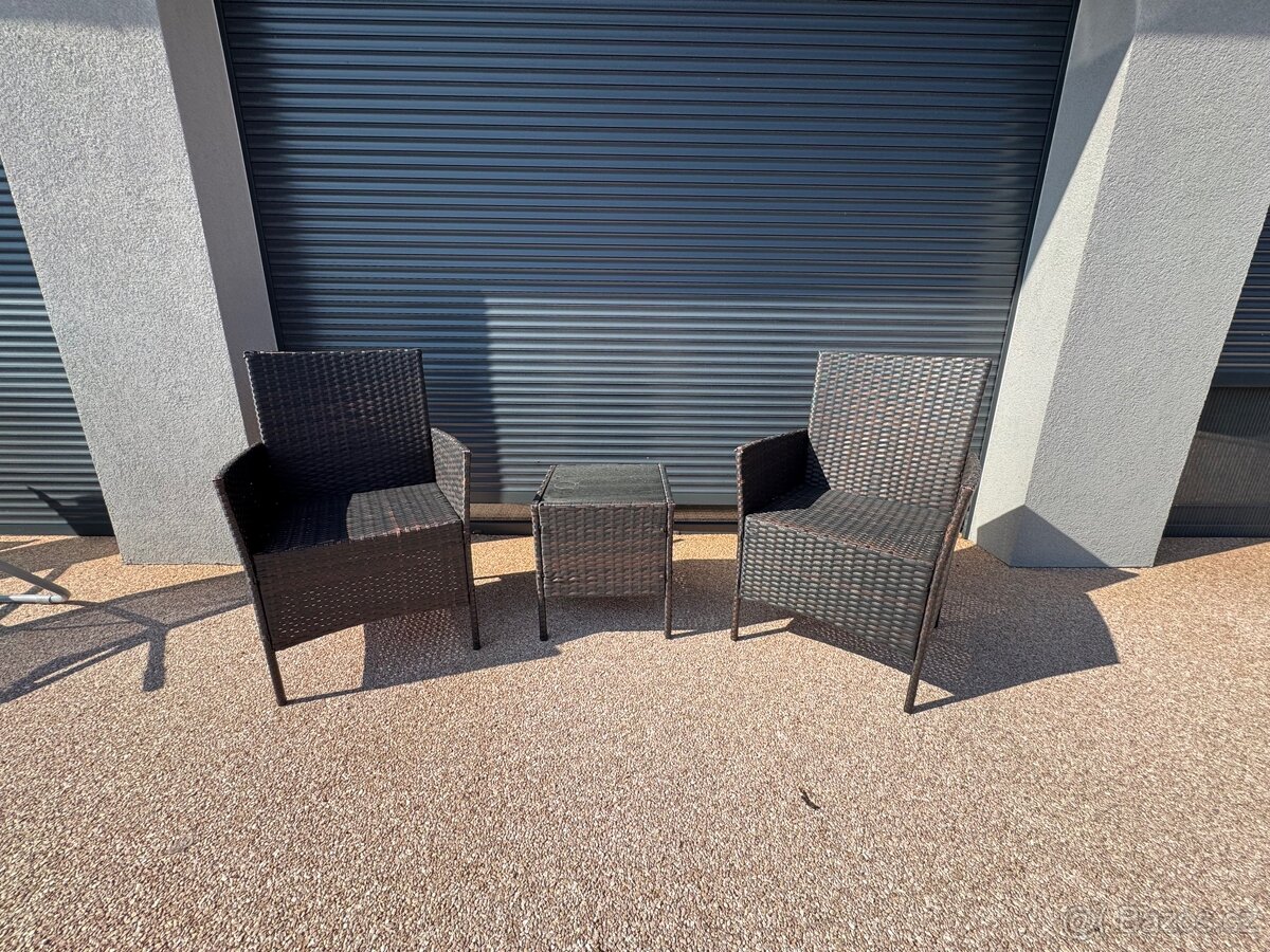 Prodám zahradní sezení ratan top stav - 2