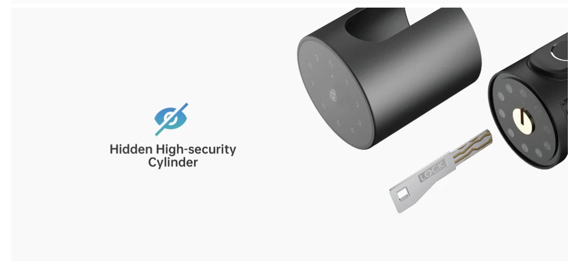 2 nové chytré zámky Yeeuu S1 Smart Lock S170+BLE Mesh Gatewa - 2