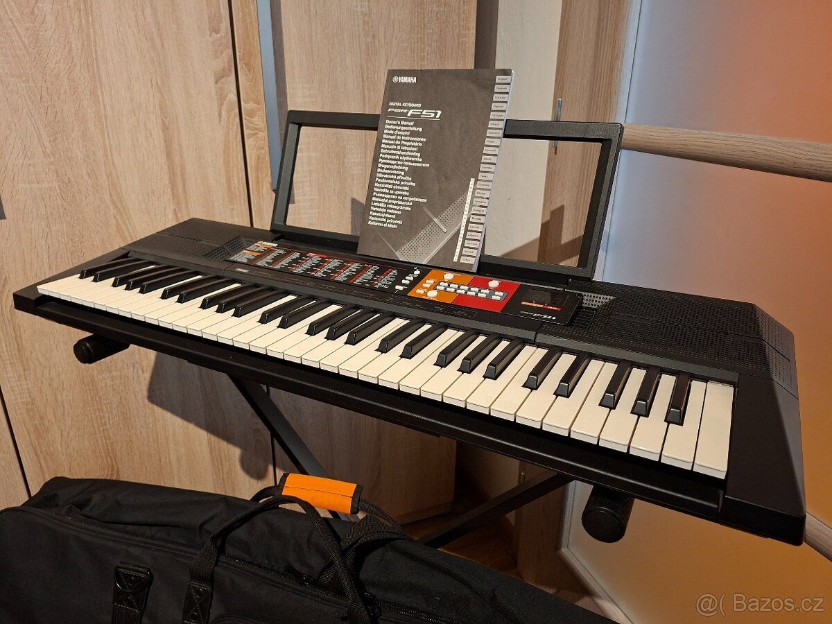 Elektronické klávesy Yamaha PSR - F51 - 2