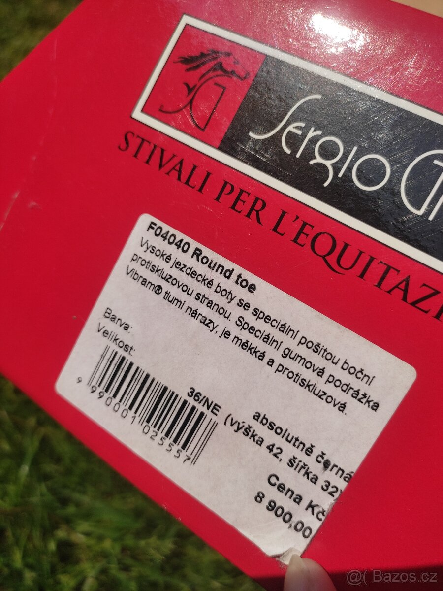 Vysoké jezdecké boty Sergio Grasso round toe - 2