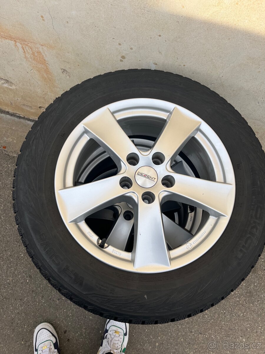 Alu kola R17 zímní pneumatiky 225/60/R17 - 2