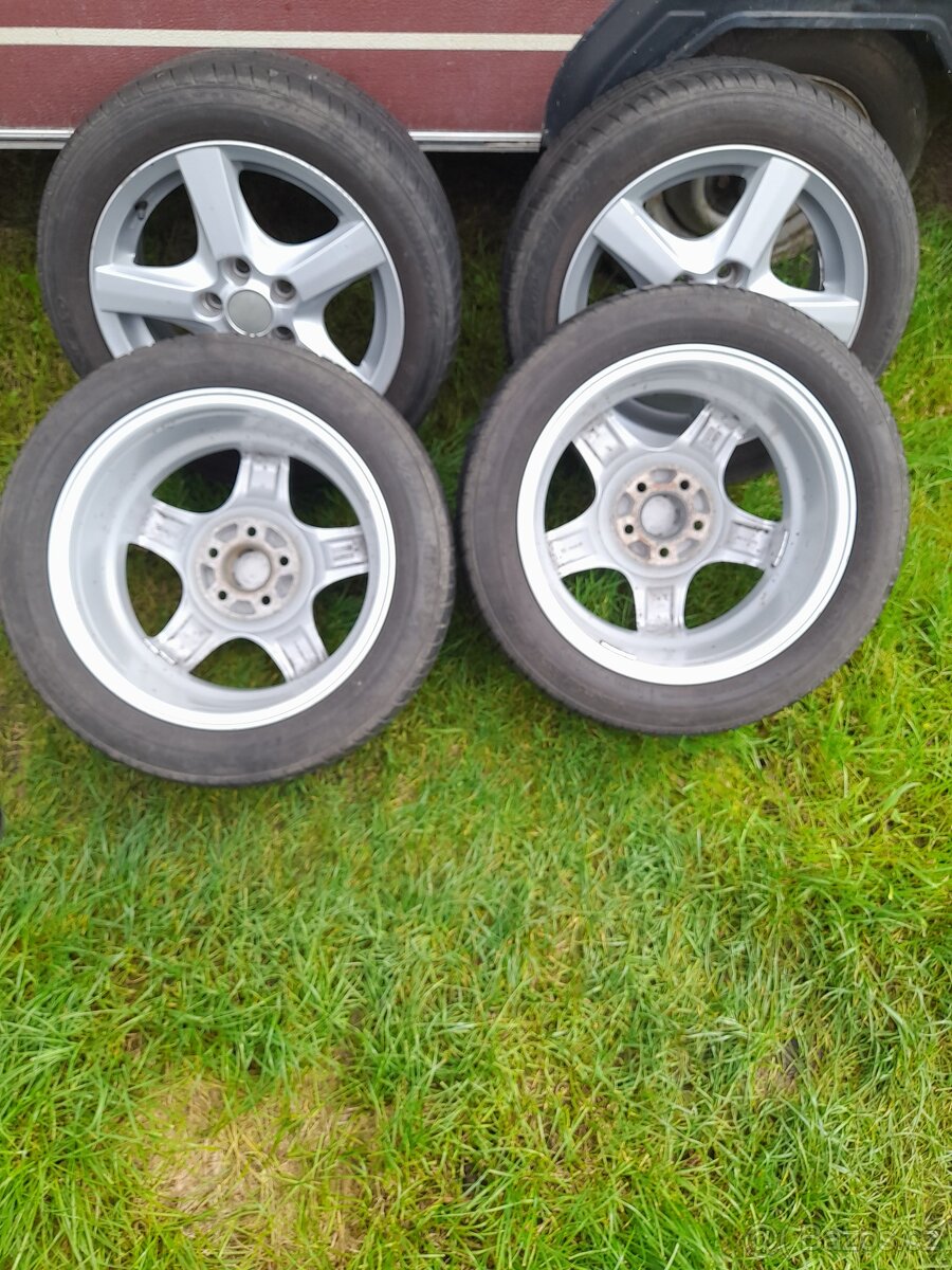 Prodám 4 alu kola letní 195/50/R15 - 2