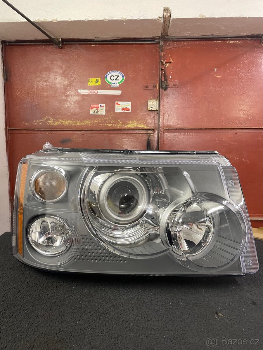 Range Rover sport L320 světla bixenon