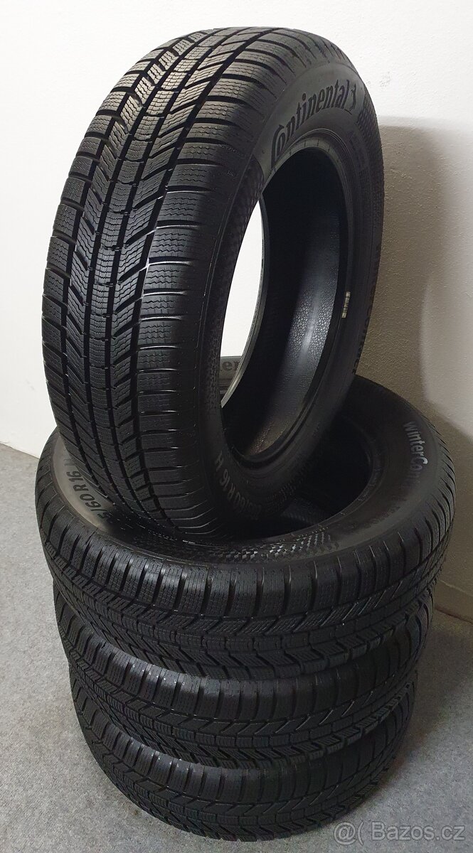 4x ZÁNOVNÍ 205/60 R16 Zimní pneu Continental WC TS870 P - 2