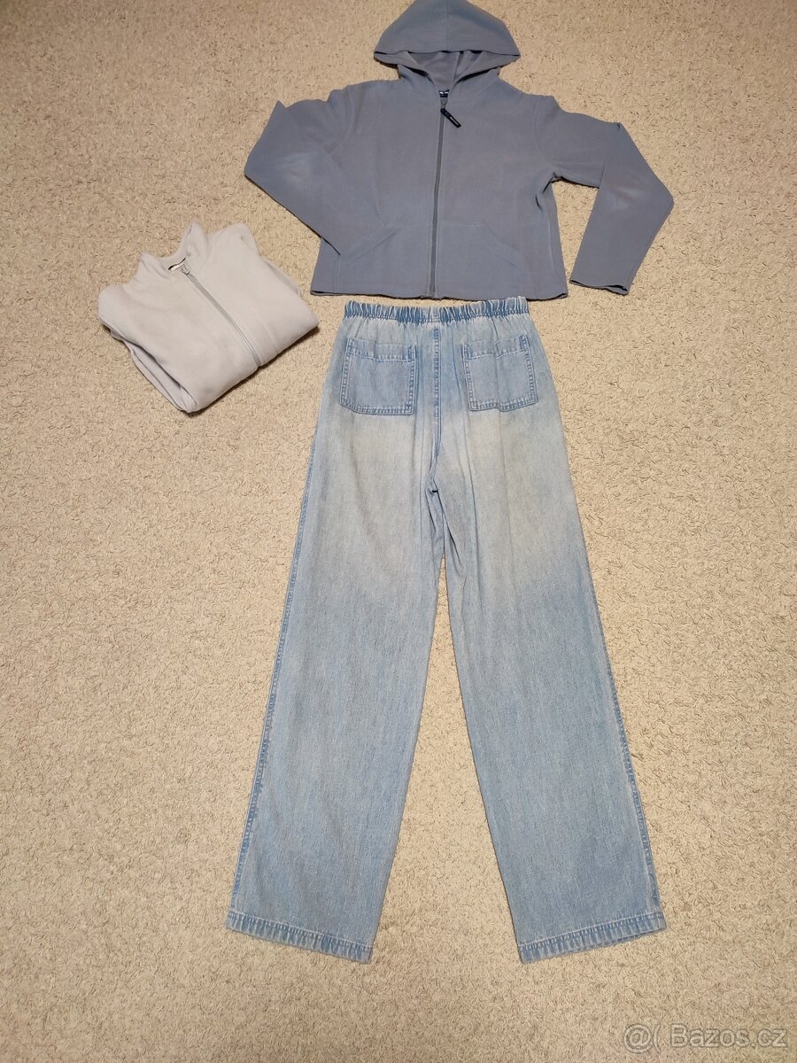 Kalhoty, mikina velikost 10 - 2