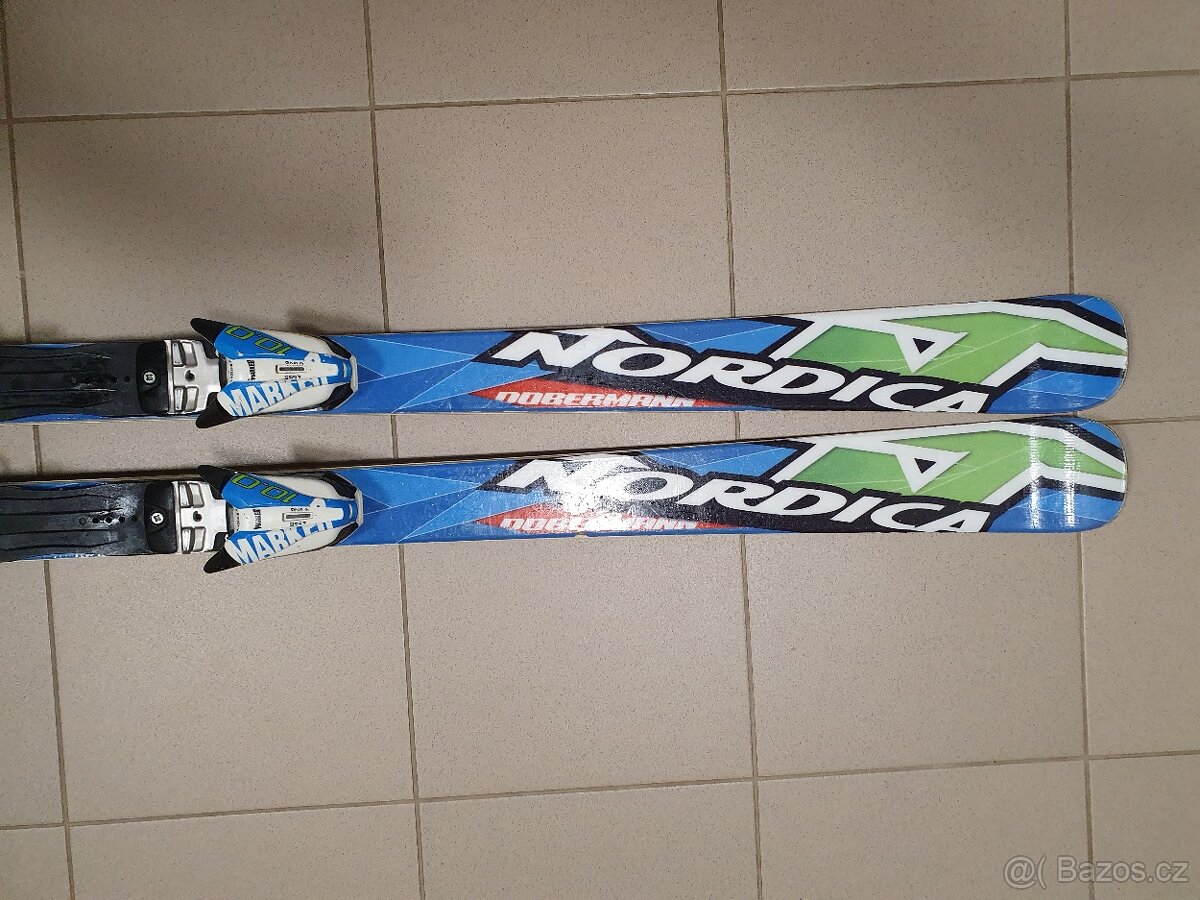 Závodní lyže NORDICA Dobermann GSj 156 cm - 2