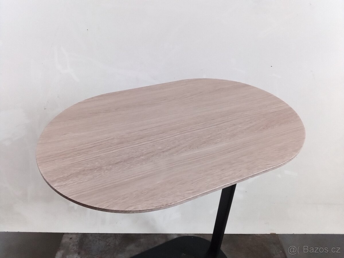 NOVÝ Odkládací stolek "Celeste" - kov a dřevo Potiron Pari - 2