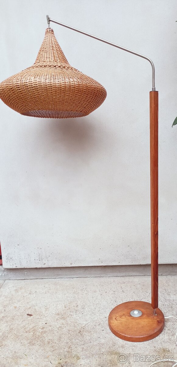 Retro lampa stojací - ÚLUV - 2