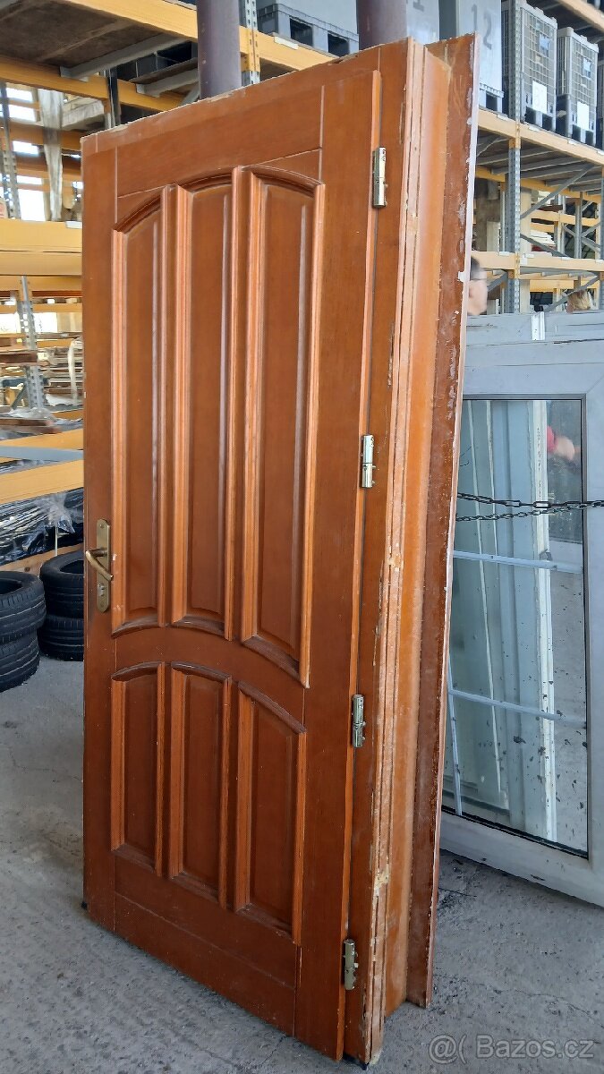 Dveře vstupní dub - 2