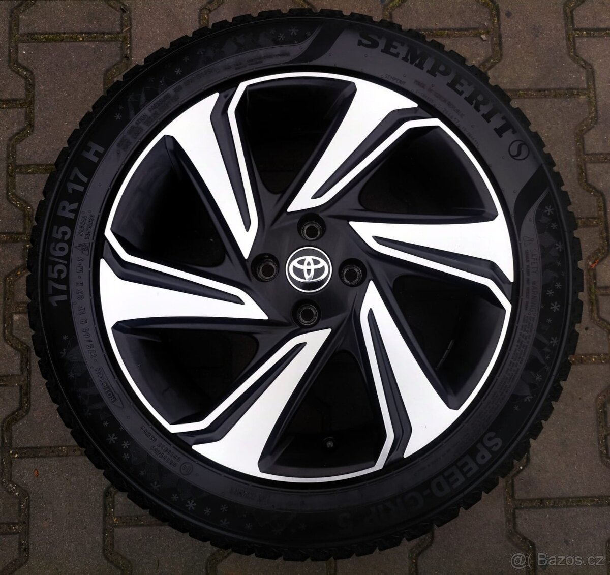 Disky originální Toyota Aygo 4x100 R17 Nová sada - 2