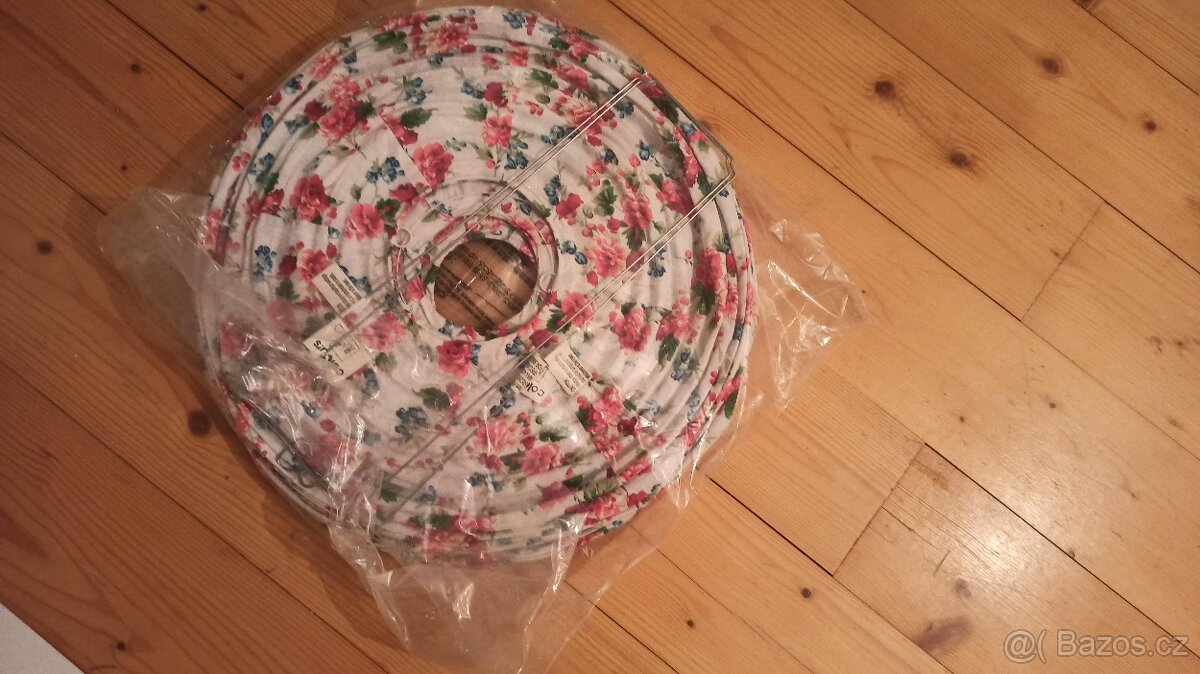 IKEA - látkový květinový kryt na lustr - 1ks - 2