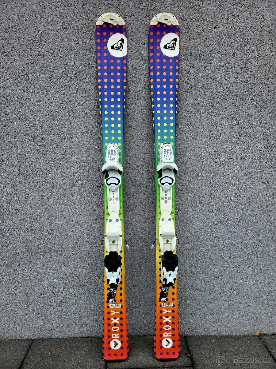 Lyže ROXY, 120 cm + lyžáky TECNO PRO - 2
