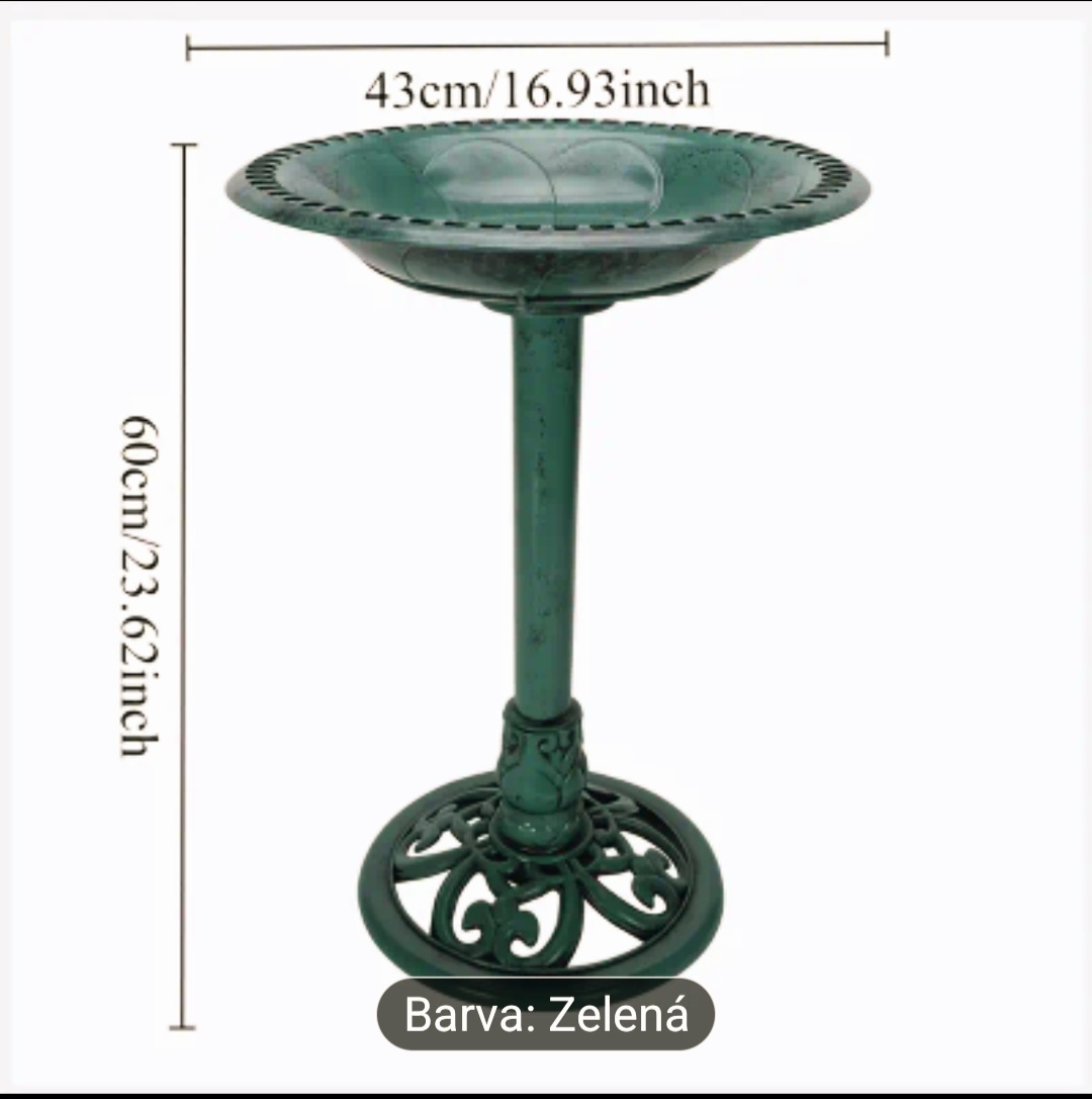 Vodní miska, ptáčník, krmítko pro ptáky - 2