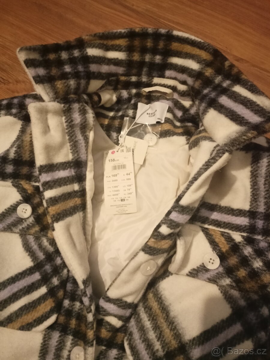 Dívčí kabát Reserved NOVÝ /vel.158 - 2