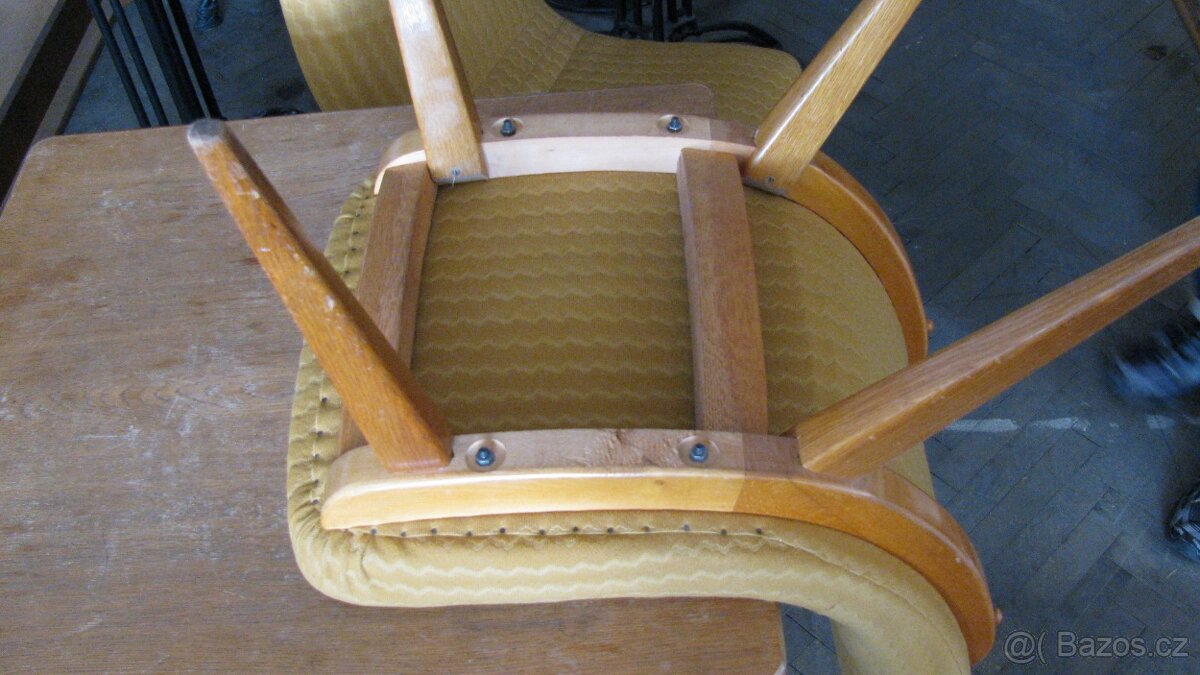 Křesla retro + stolek - 2