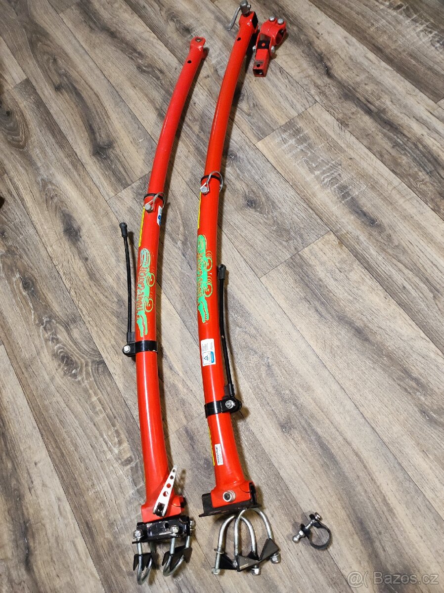 Tažná tyč + dětské kolo Author 16" - 2