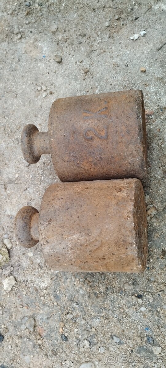 Závaží k váze decimalce 2x2kg - 2