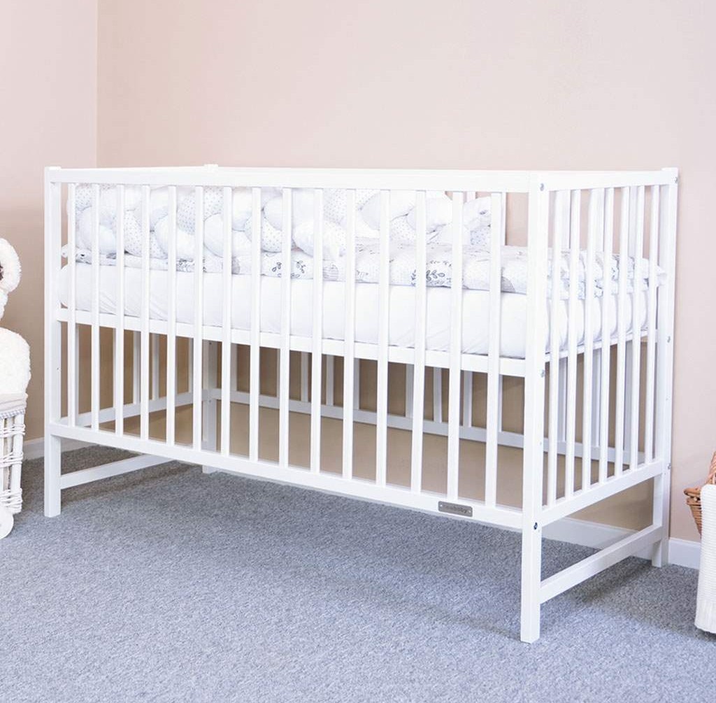 Postýlka Basic bílá / přírodní - 2