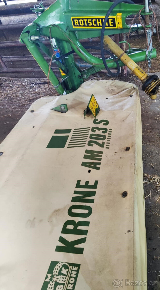 DISKOVÁ SEKAČKA KRONE AM 203-PERFEKTNI STAV - 2