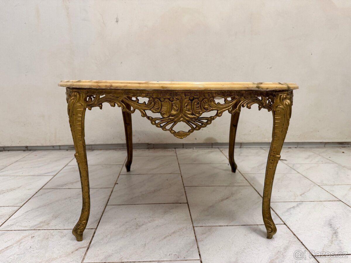 Starožitný mosazný stůl - 2