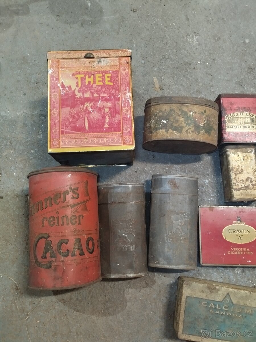 Staré plechovky - 2