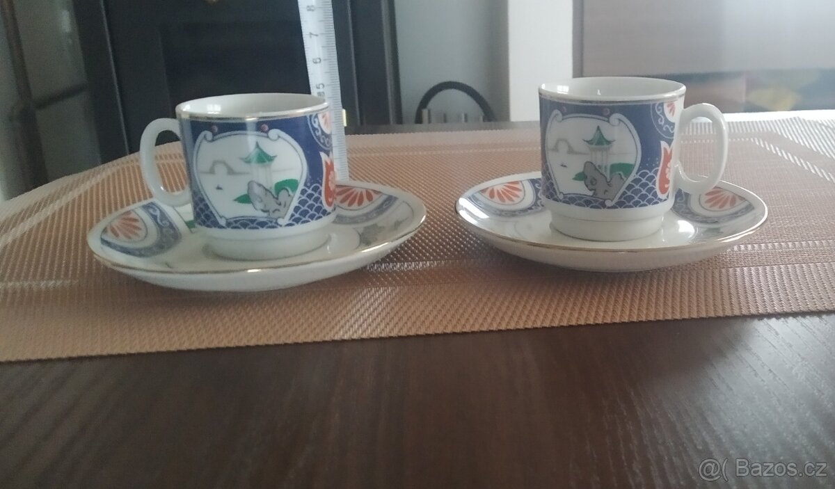 Retro mini šálky - 2