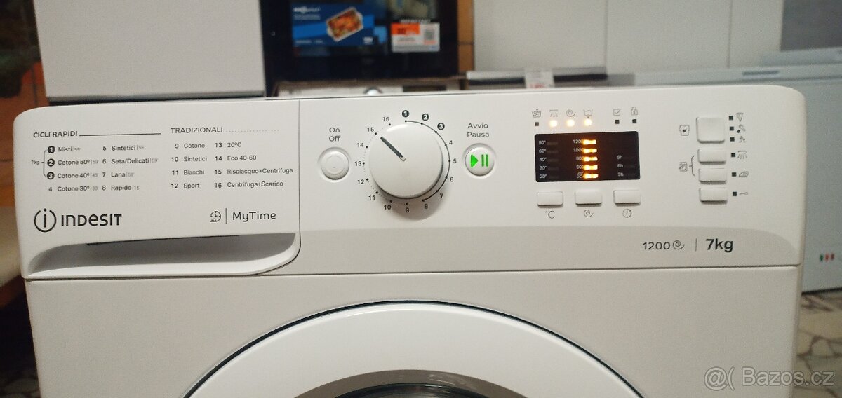 Pračka Indesit MTWA 71252 W IT, 2.jakost - 2