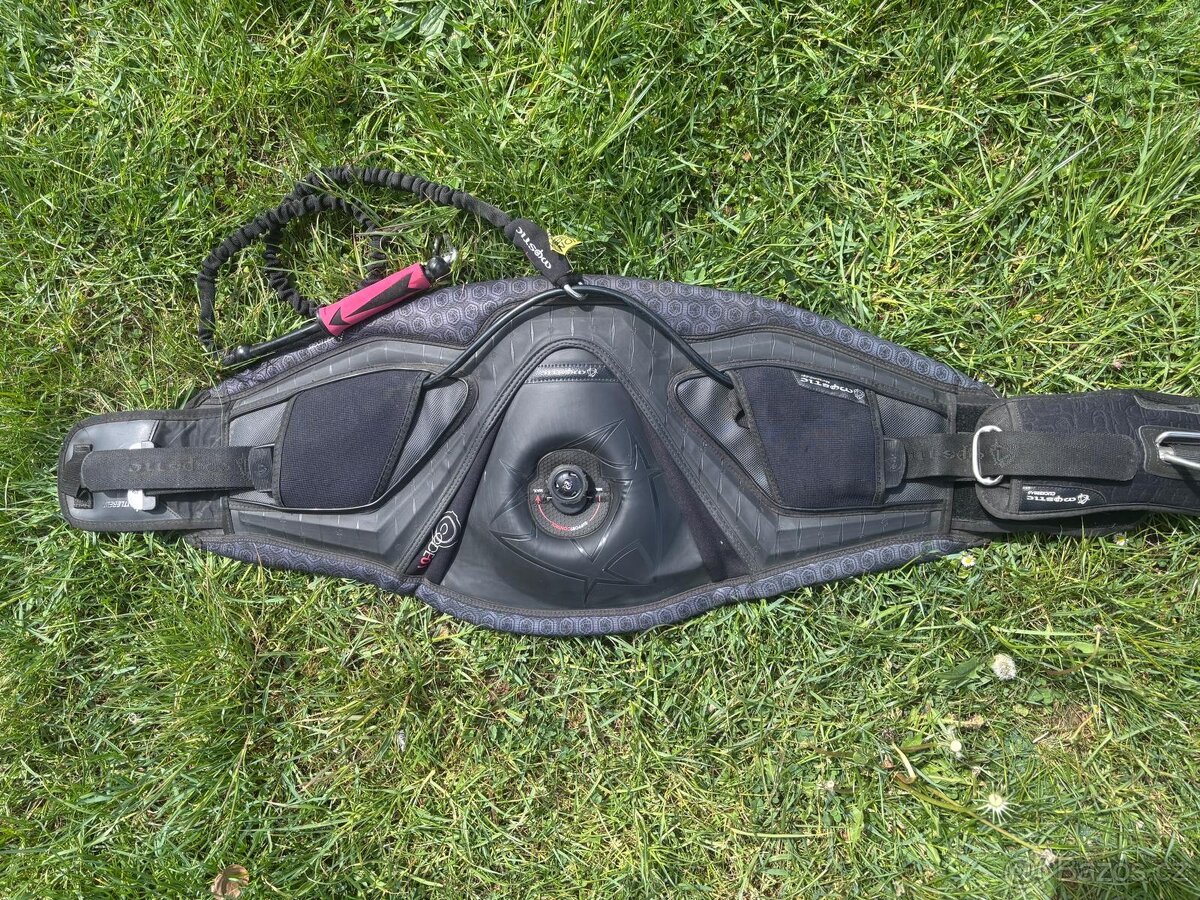 Kite trapéz, pánský bedernî pás, L, černý - 2