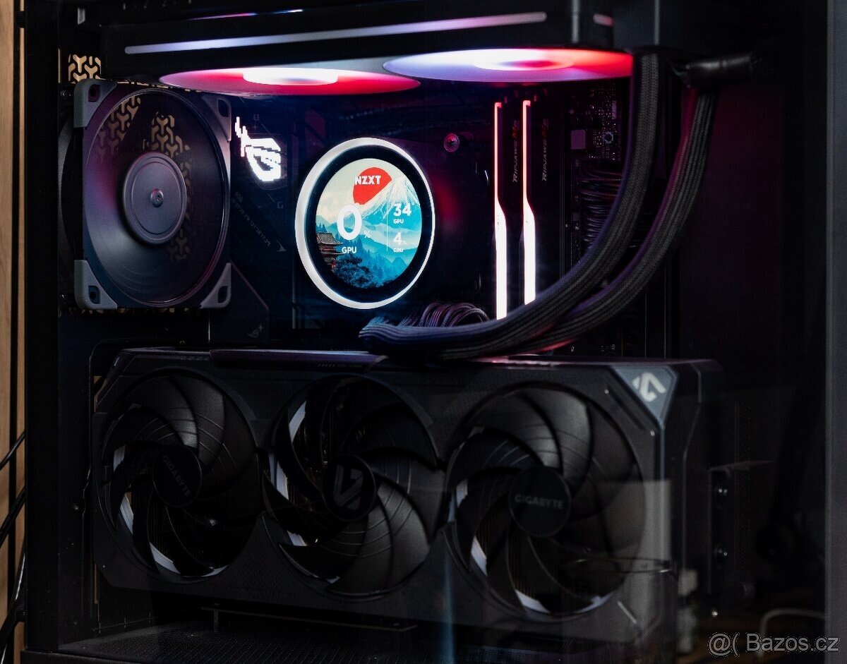 Herní PC RTX 5080, Ryzen 7800 X3D, 32 GB RAM - 2