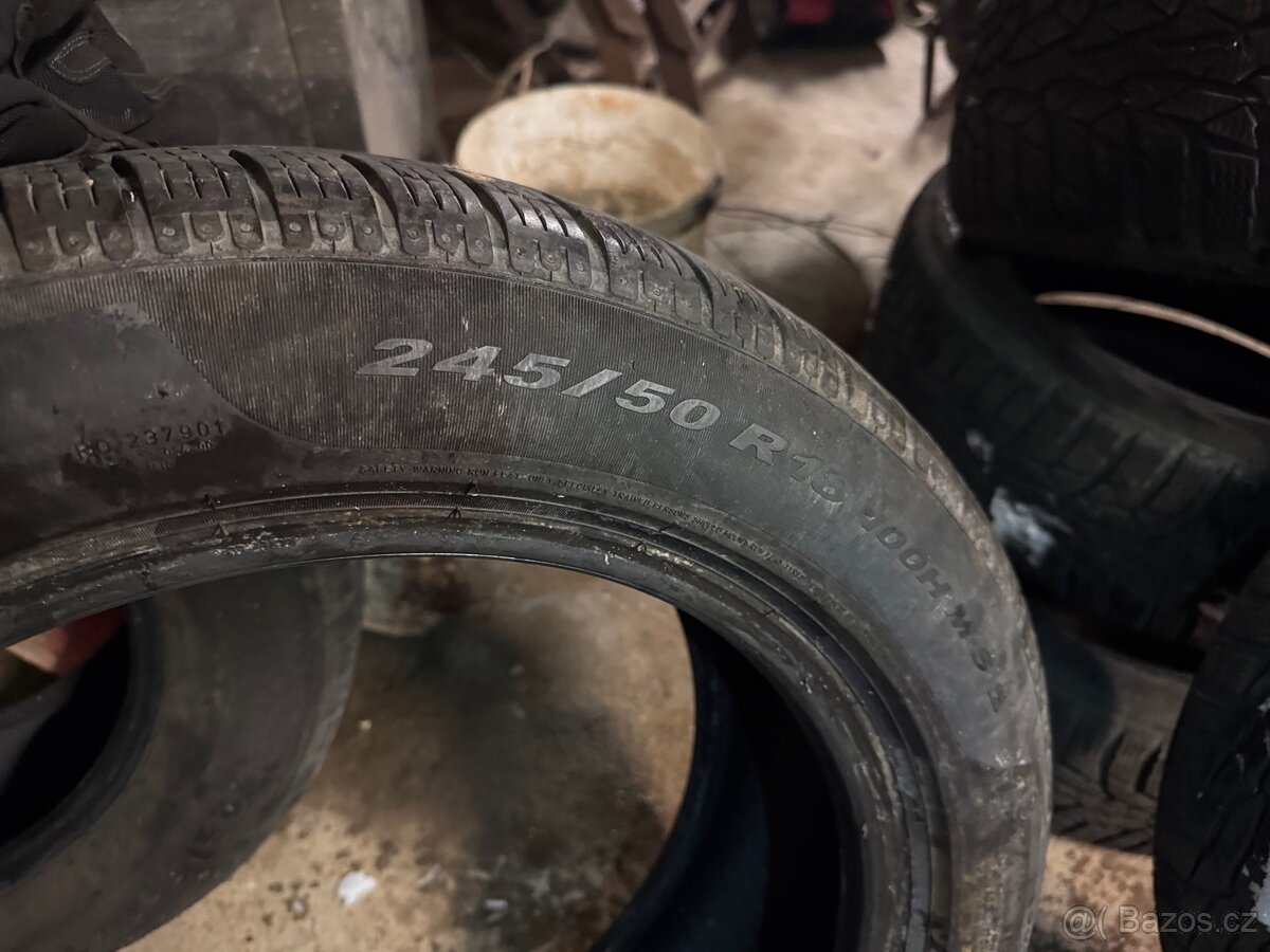 Zimní pneu 245/50 r18 - 2