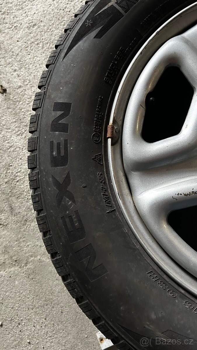 215/65R16 + ALU disky sada 4ks - 2