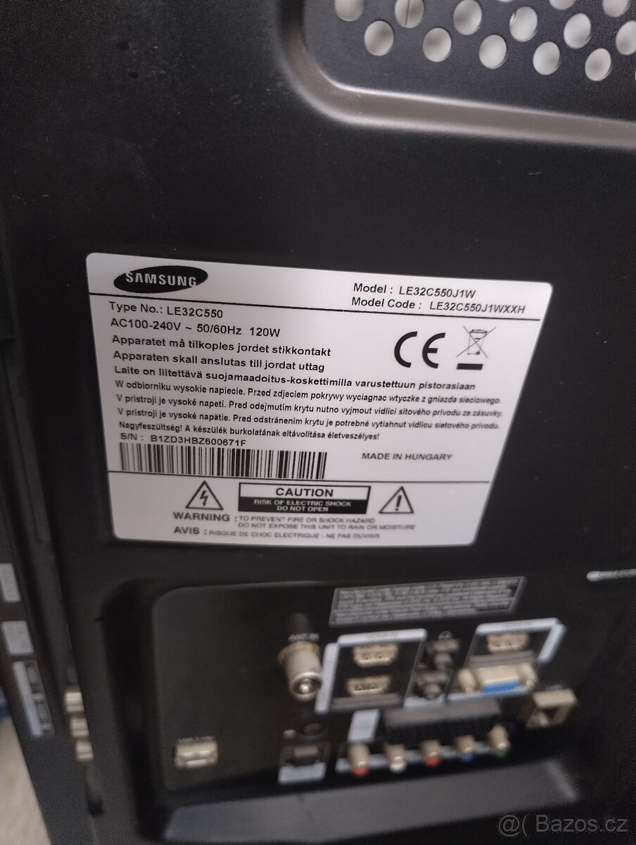 Samsung TV LE32C550 - 2