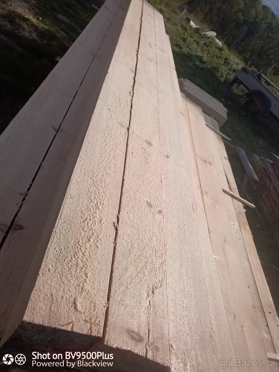 Prodám fošny, trámy, hranoly,latě, borovicové, smrkové. - 2