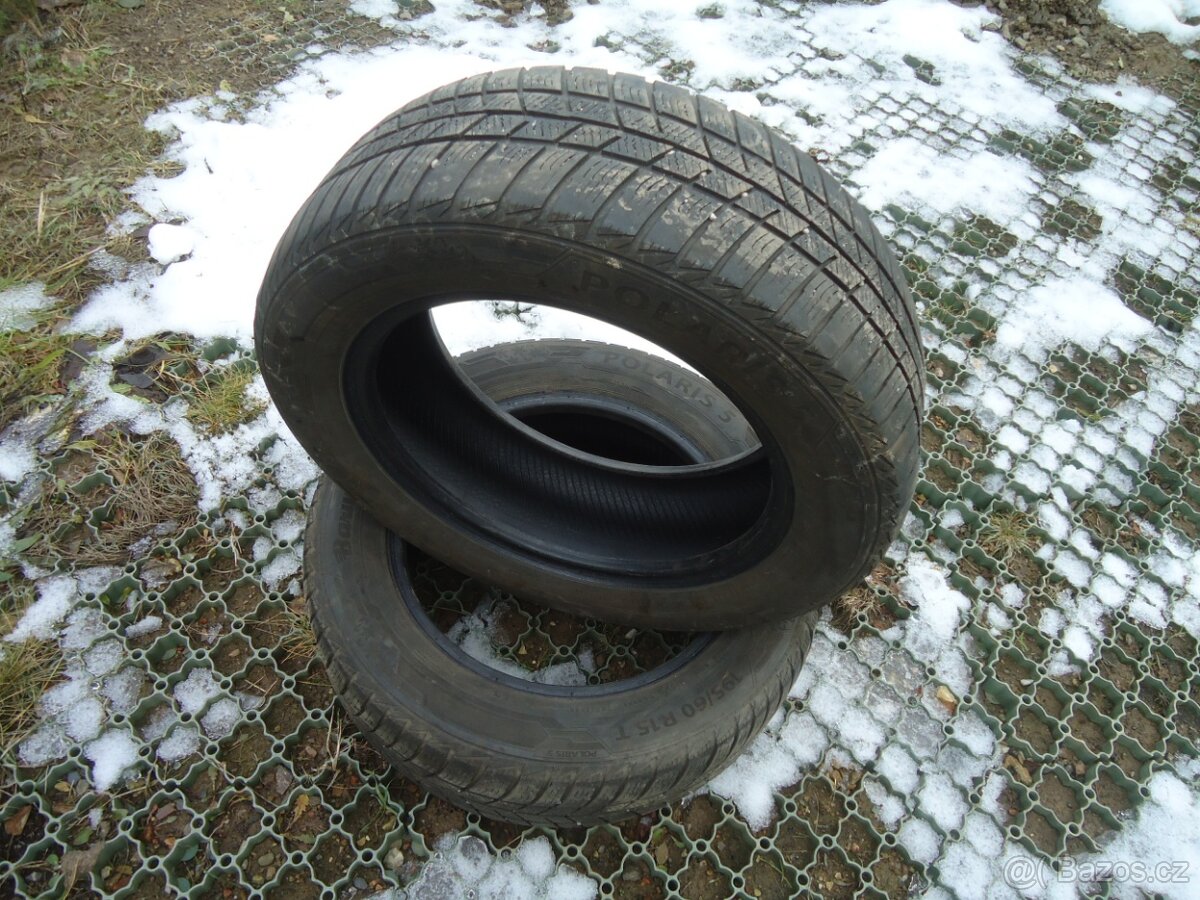 195/65 R15 zimní pneu Barum 6mm - 2