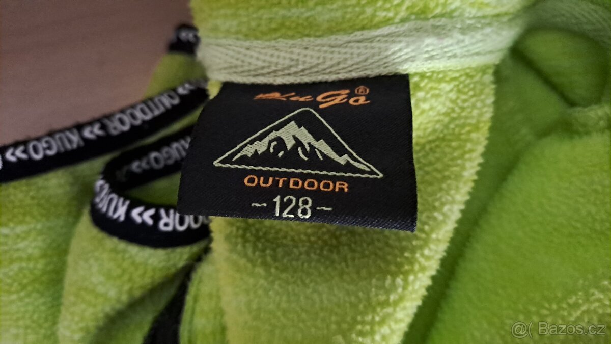 Mikina zimní fleesová vel. 128 - 2