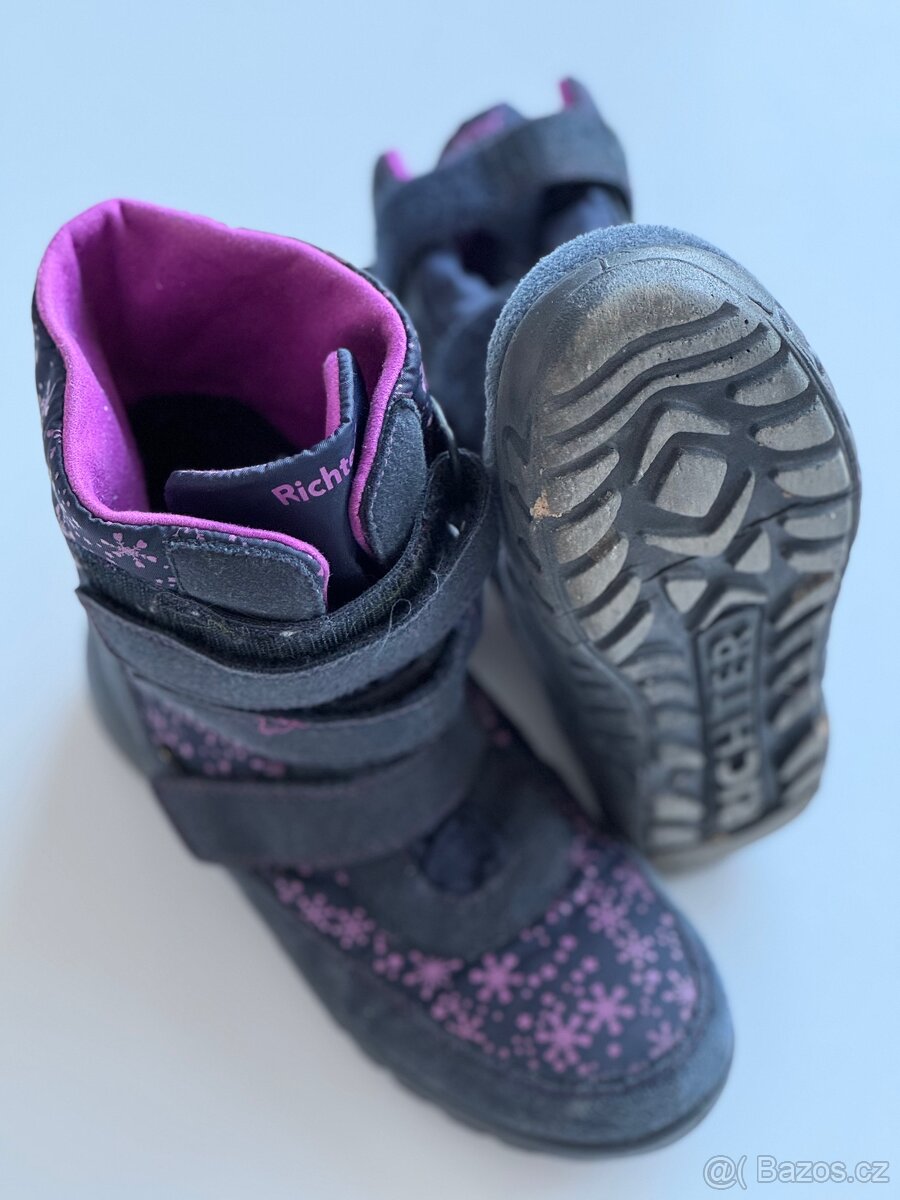 Dívčí zimni boty RICHTER, vel. 36 - 2