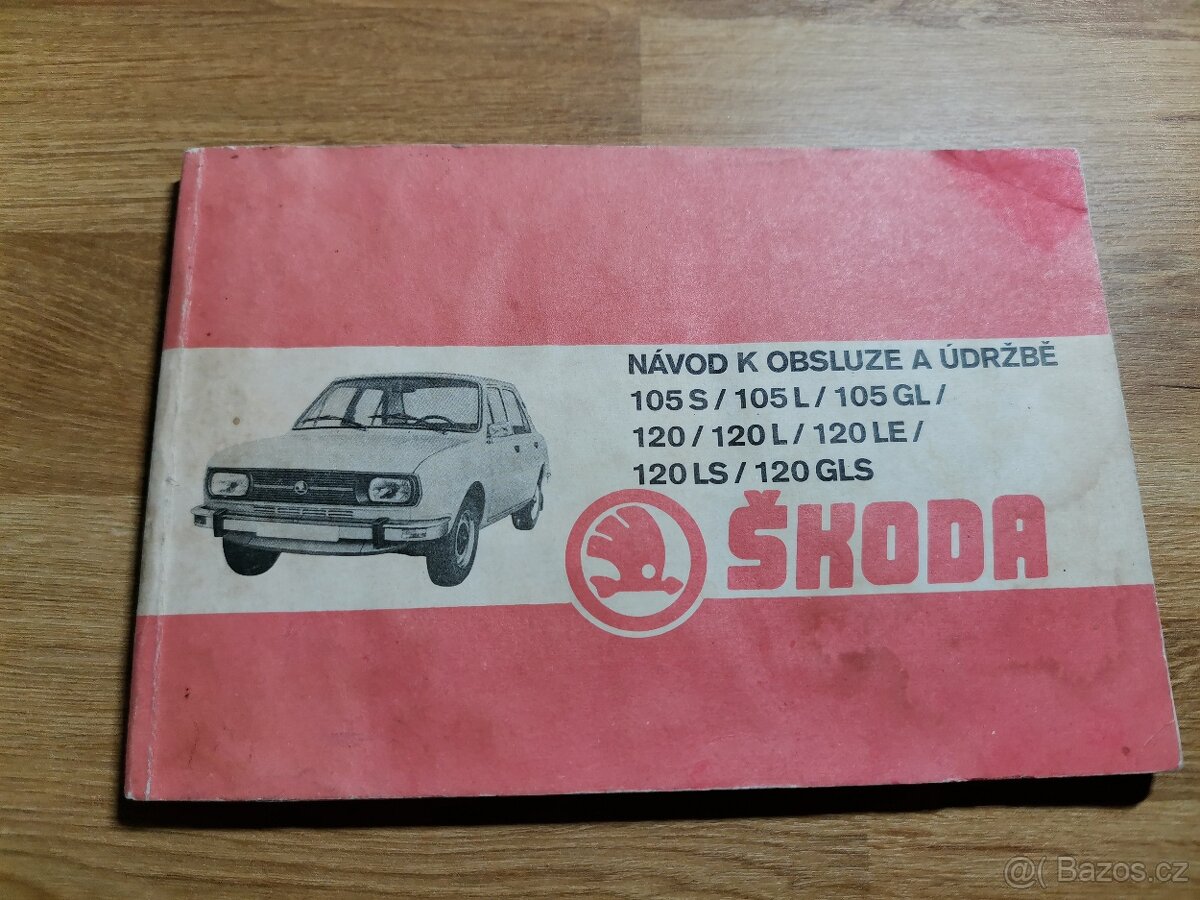 C12 Návod k obsluze Škoda 105 S 105 L 120L 120LS - 2